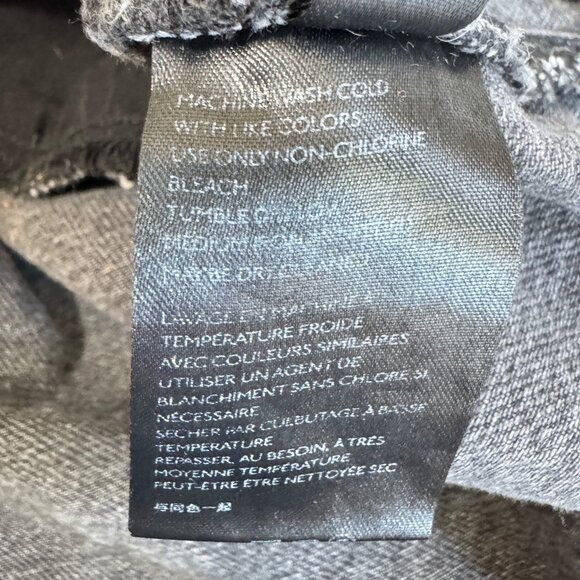 PILCRO AND THE LETTERPRESS Black Denim Miniskirt - Picture 7 of 10